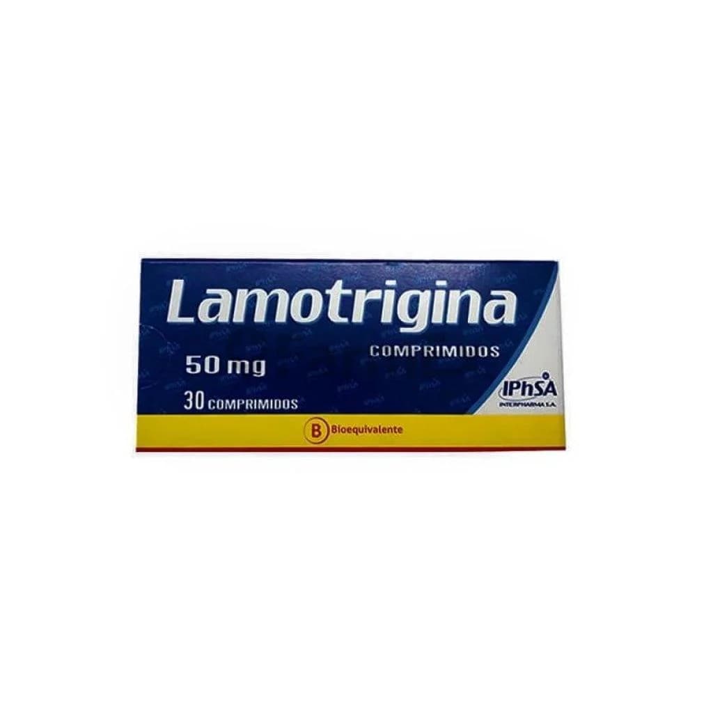 Lamotrigina 50mg 30com. Iphsa