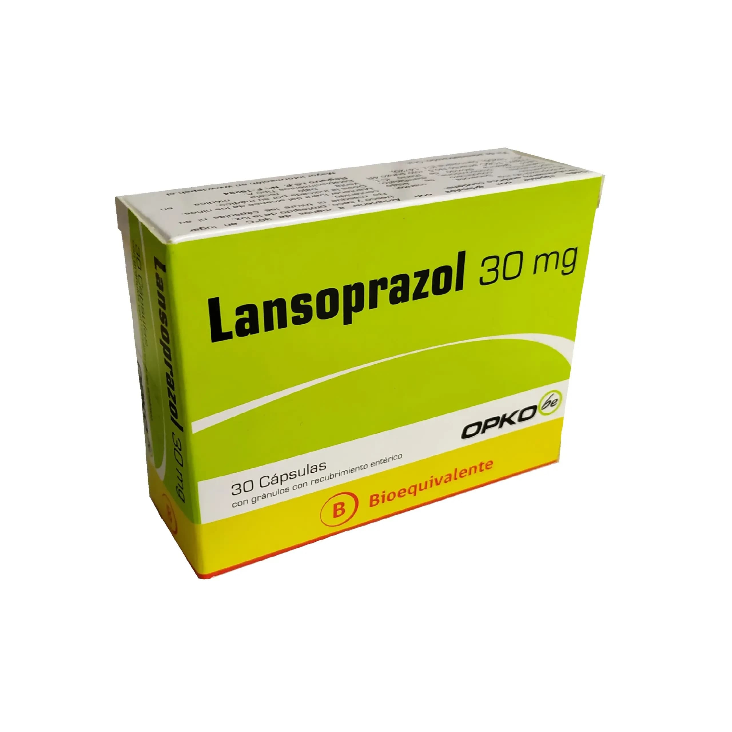 Lansoprazol 30mg 30cap. Opko