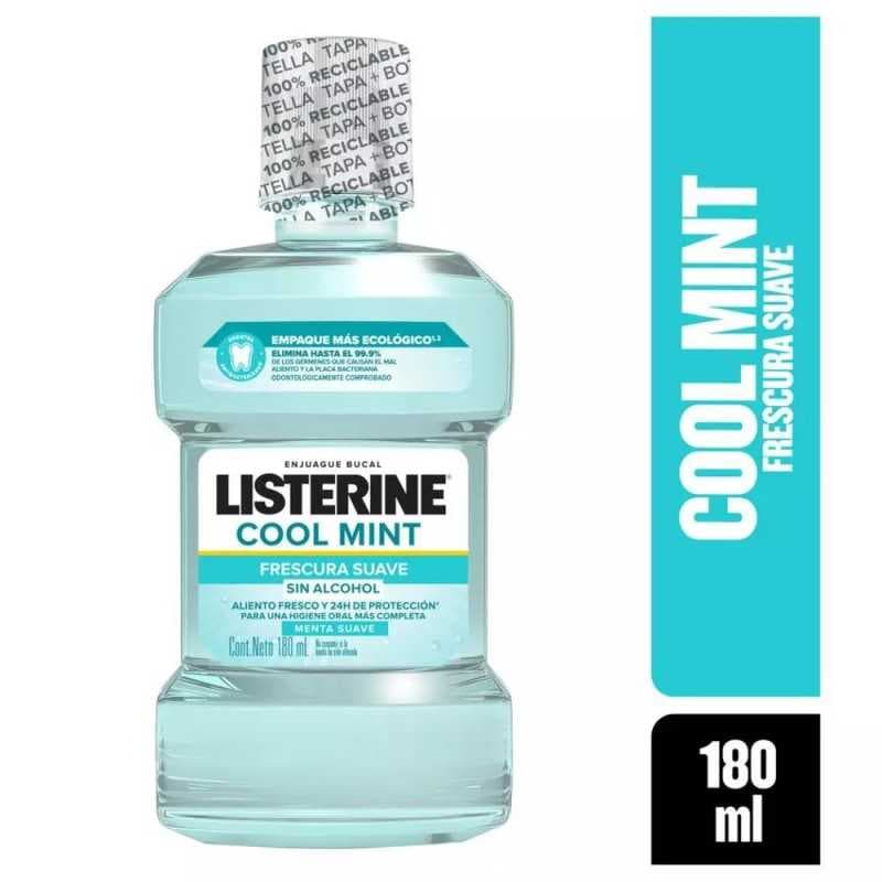 Listerine Cool Mint 180 mL