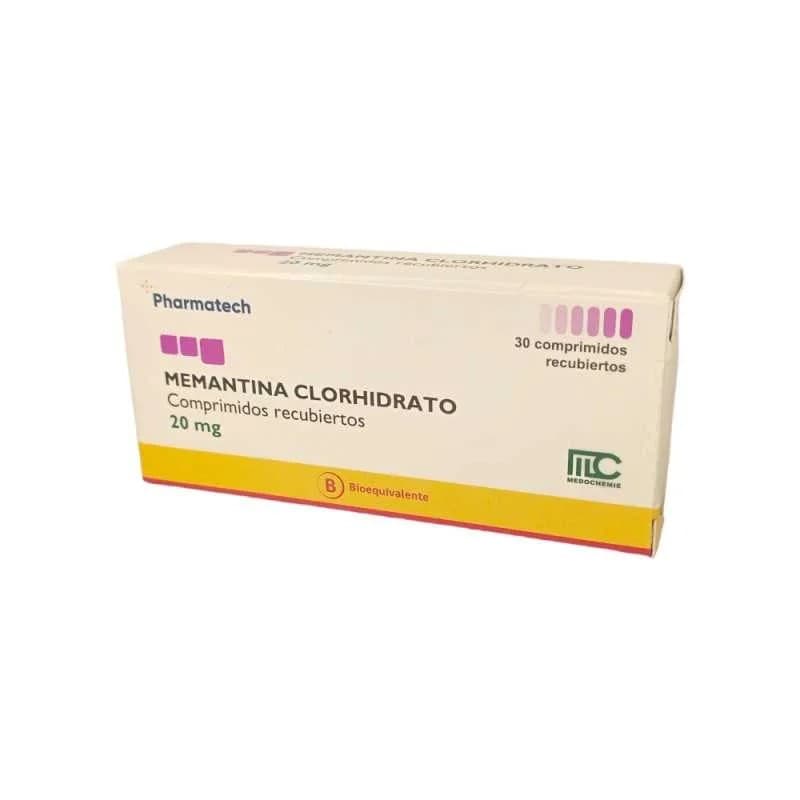 Memantina Clorhidrato 20mg