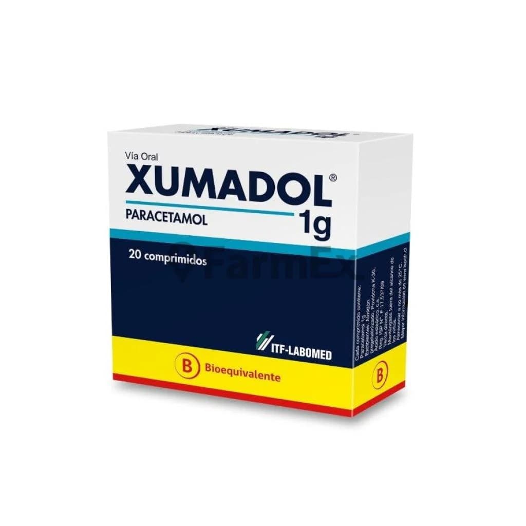 Xumadol 1g 20com.