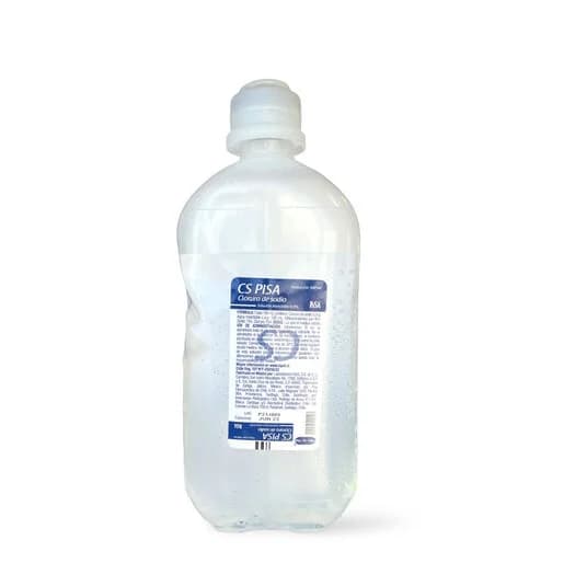 Cloruro de sodio 0,9% 500ml Pisa