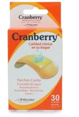 Cranberry parche curita x30