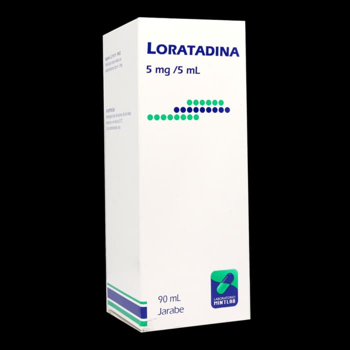 Loratadina 5mg/5ml jbe. 90ml Mintlab