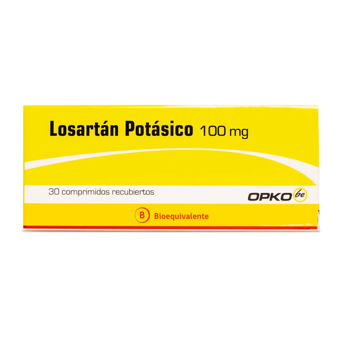 Losartan Potasico 100mg 30com. Opko