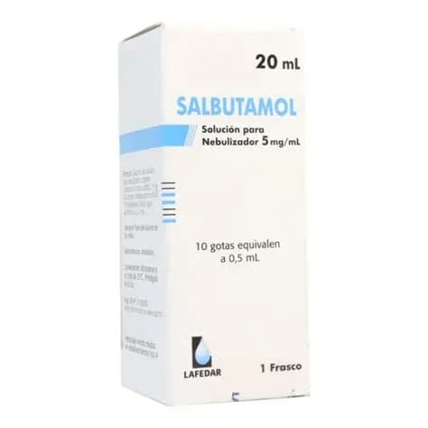 Salbutamol 5mg/ml sol.neb. 20ml BPH