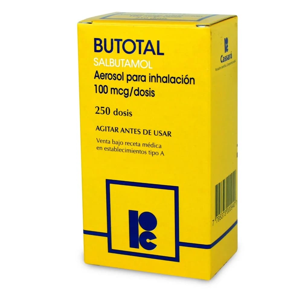 Butotal HFA 100mcg 250dosis