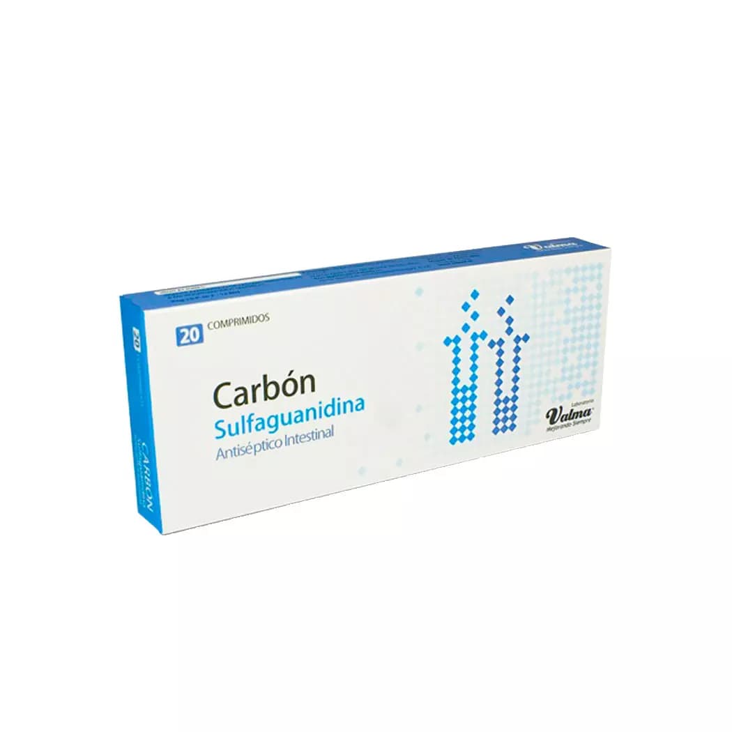Carbon Sulfaguanidina 20com