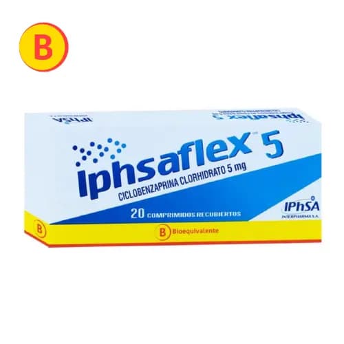 Iphsaflex 5mg 20com.