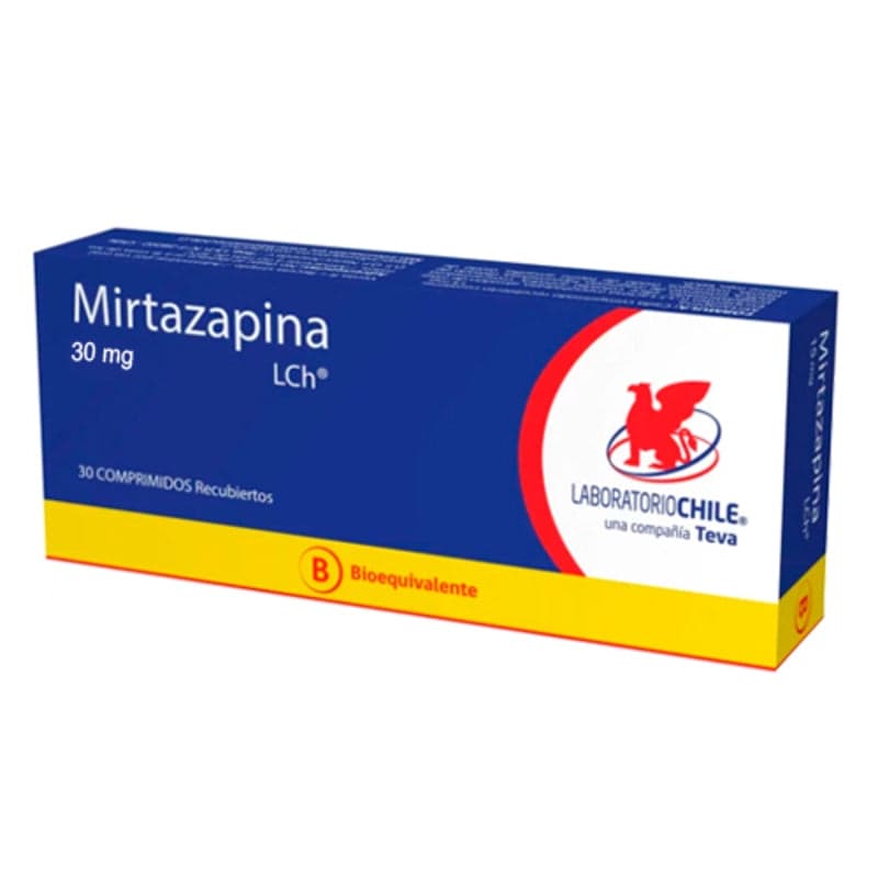 Mirtazapina 30mg Chile
