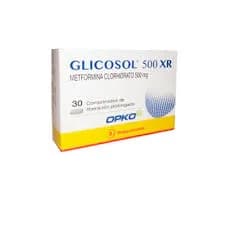 Glicosol 500 XR 30com.