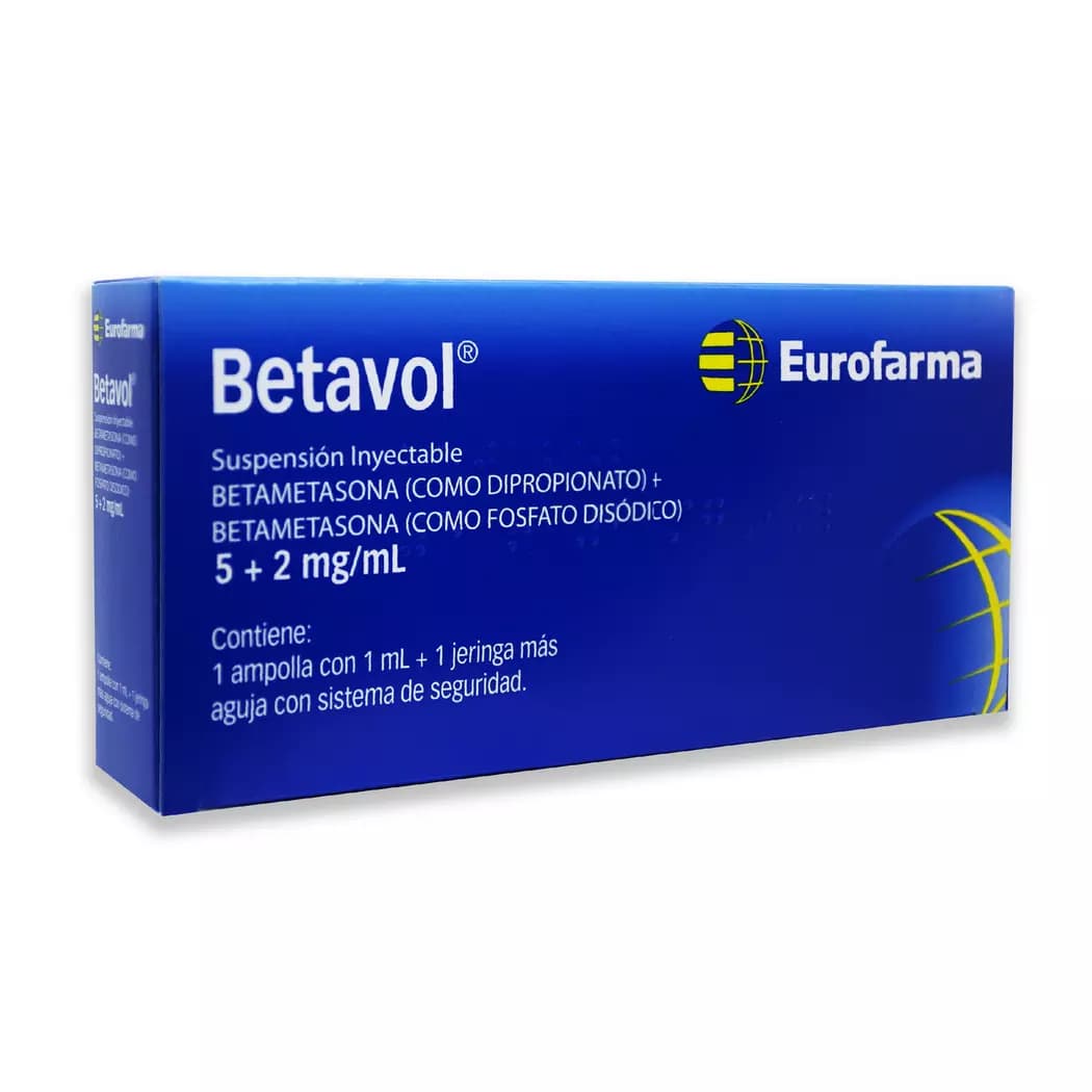 Betavol 5+2mg/ml sus.iny. 1amp.+1jer.