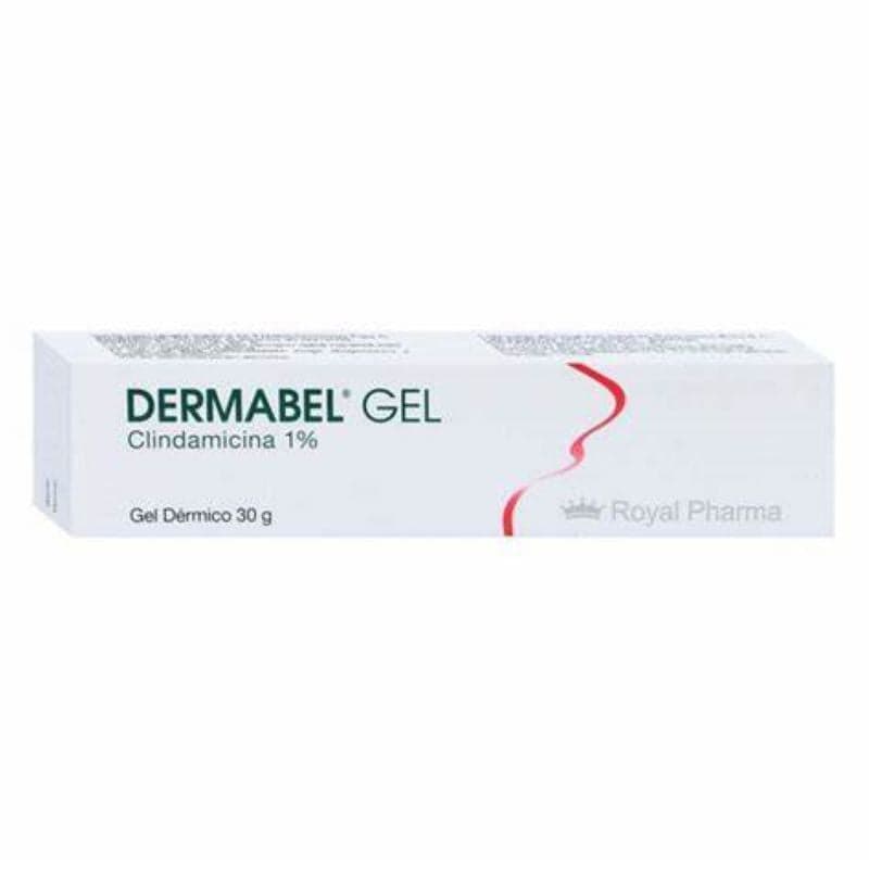 Dermabel 1% gel top. 30g
