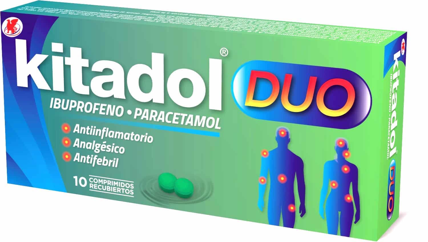 Kitadol Duo 10com.