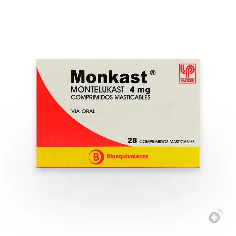 Monkast 4mg 28com.