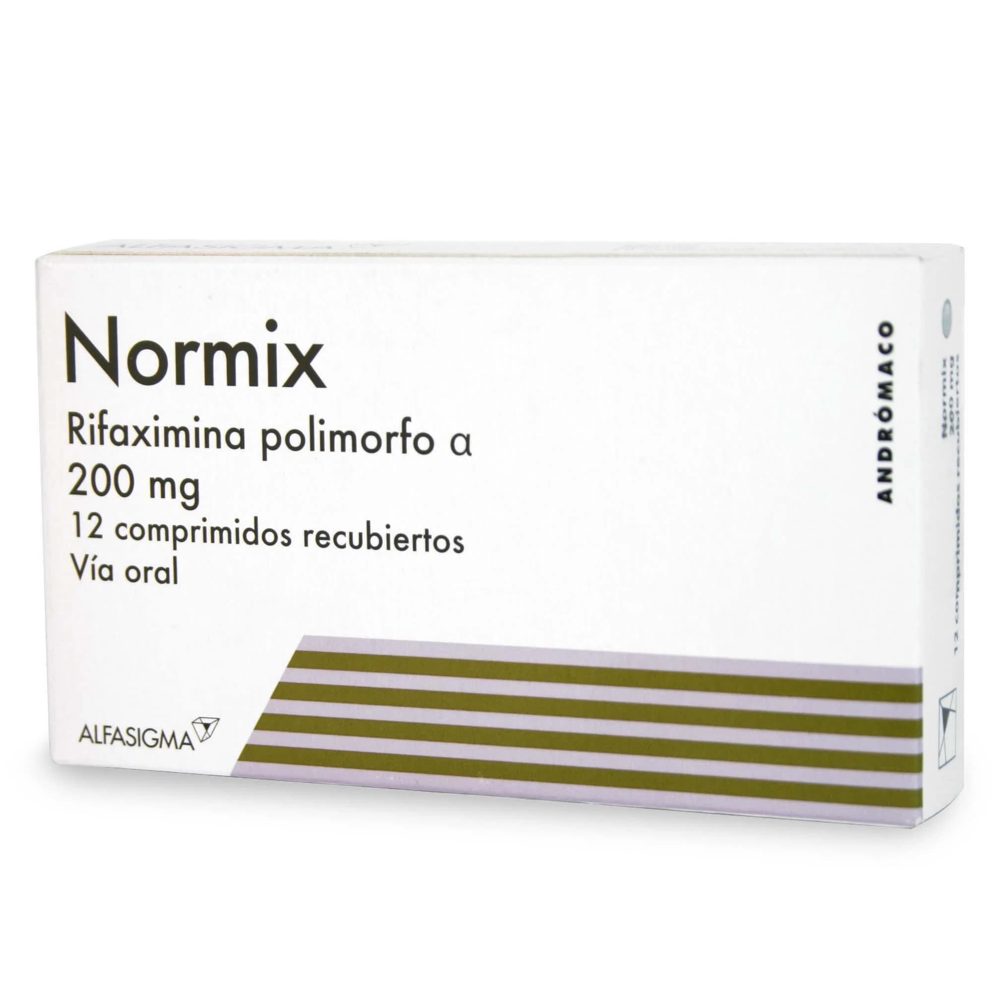 Normix 200mg 12com.