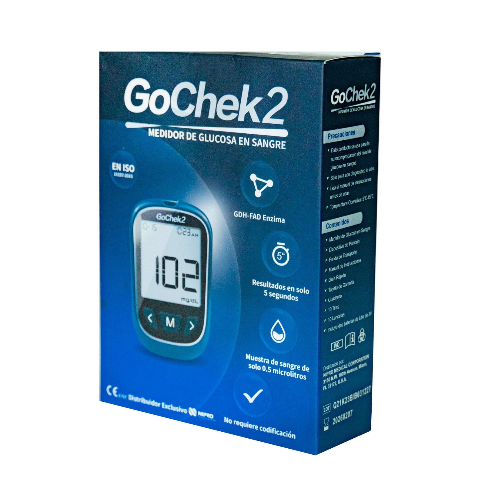Glucometro Gocheck2