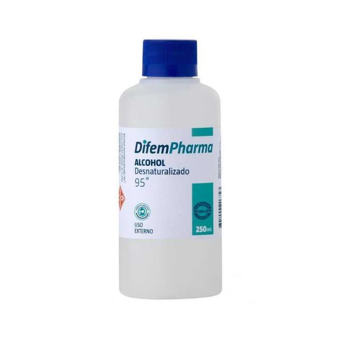 ALCOHOL 95° 250 mL DIFEM