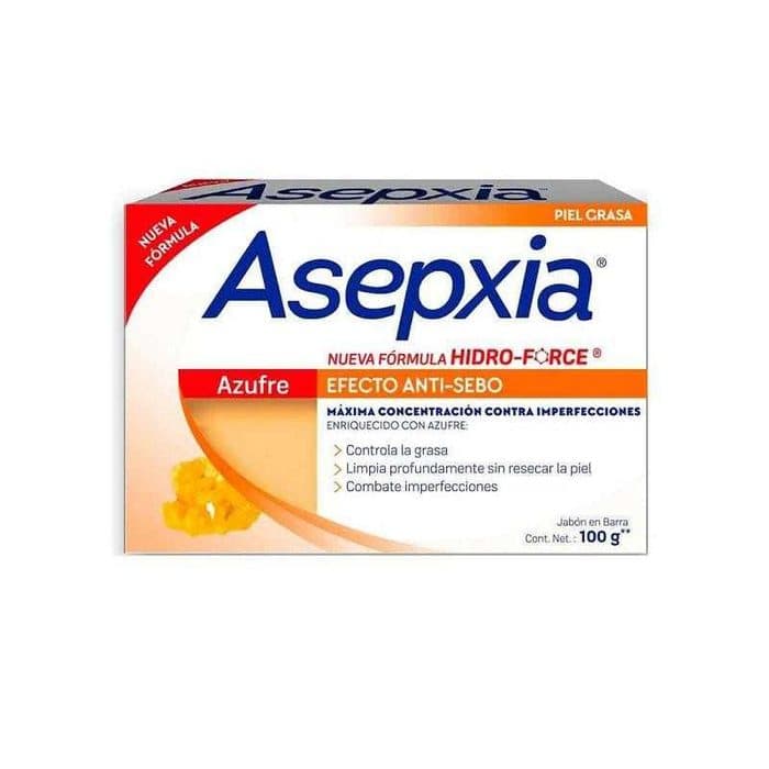 ASEPXIA JABON BARRA AZUFRE 100 g