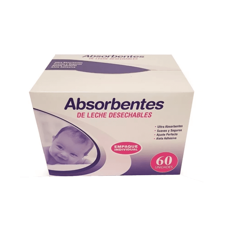 Absorbente Leche Tropical 60u