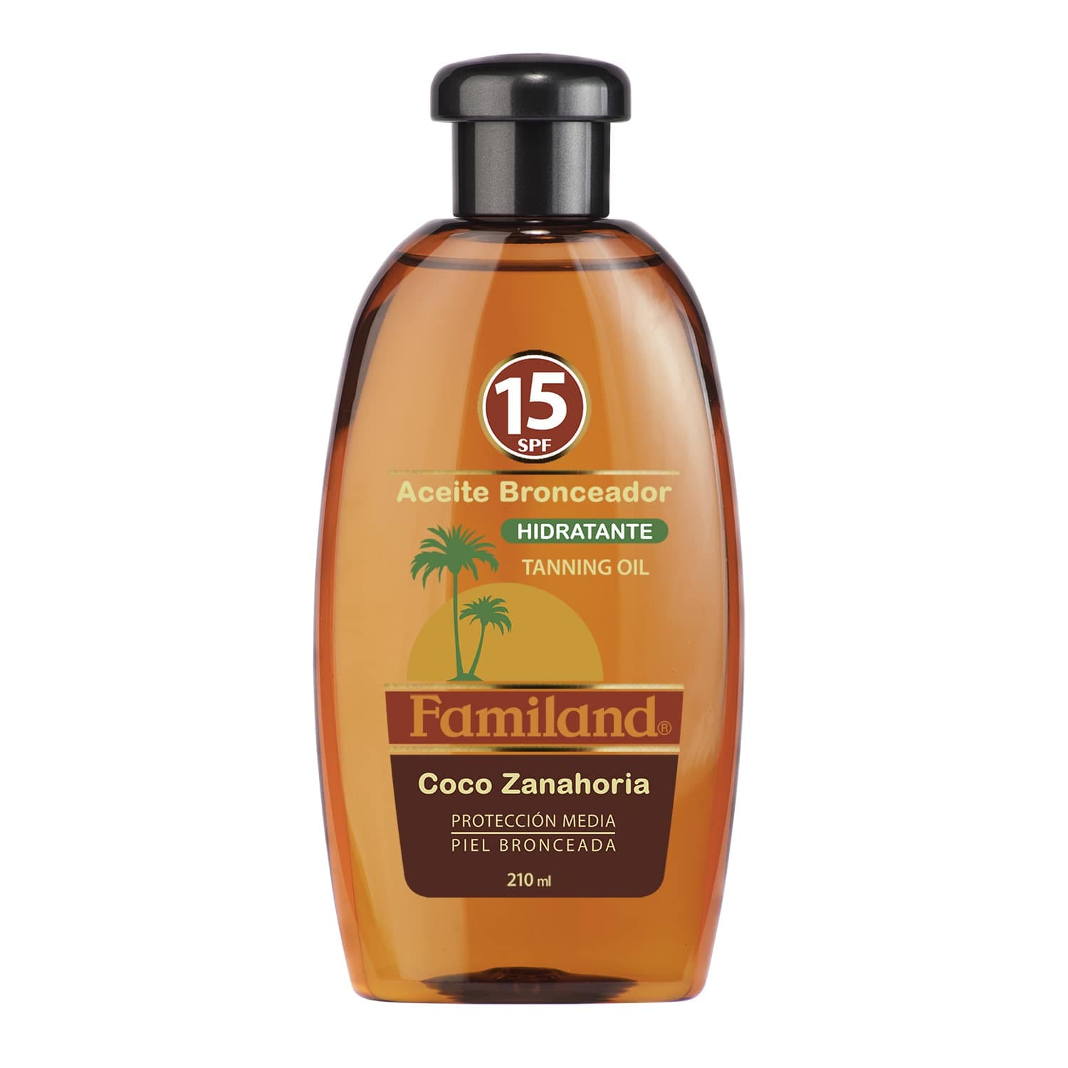 Aceite Bronceador Familand 210ml