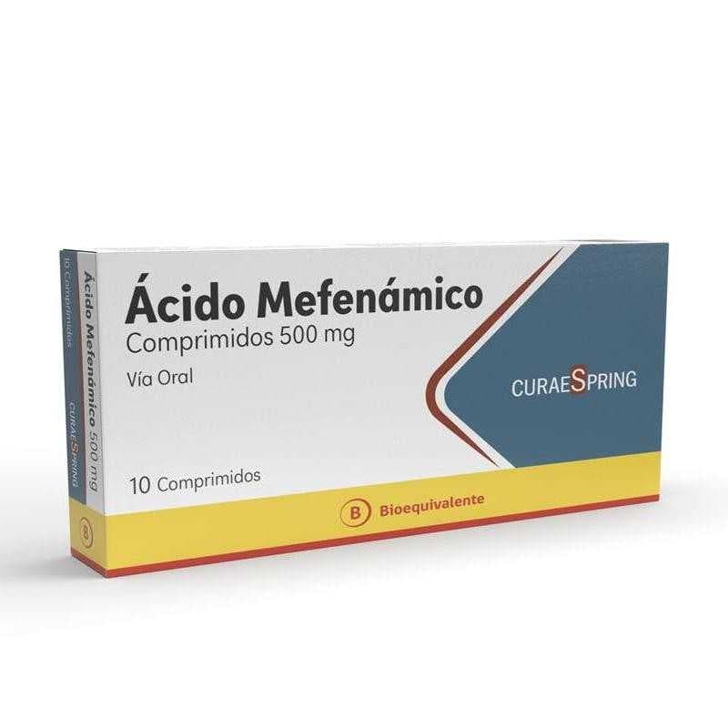Acido Mefenamico 500mg 10com. MDC