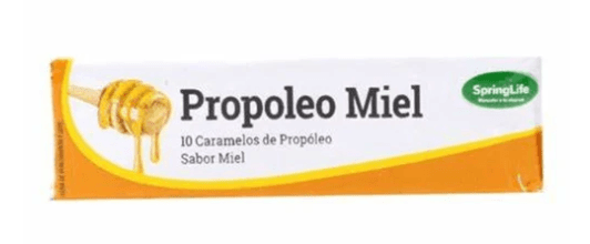 PROPOLEO MIEL CARAMELO 10 U. SPRINGLIFE