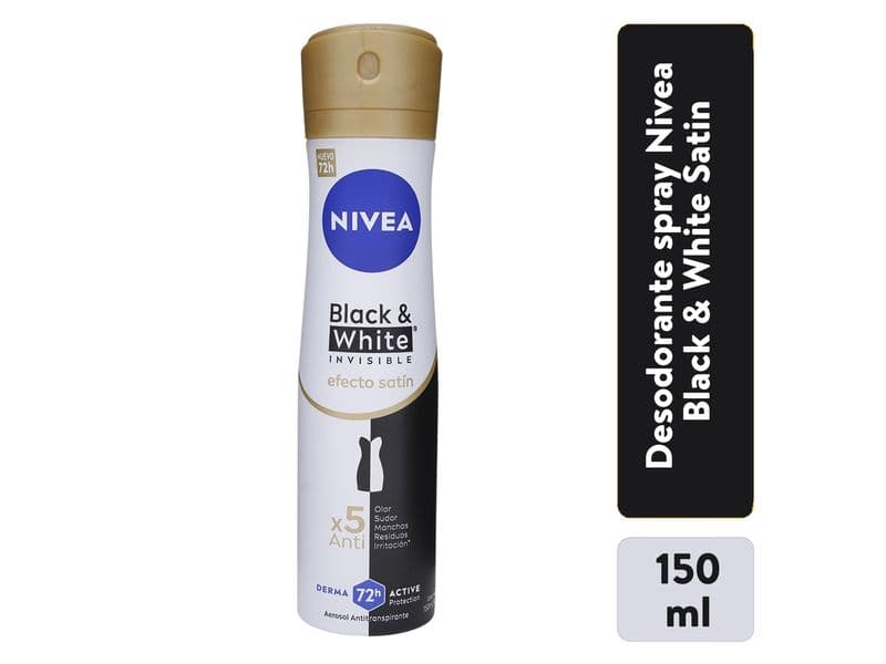 Nivea Black White Invisible Satin