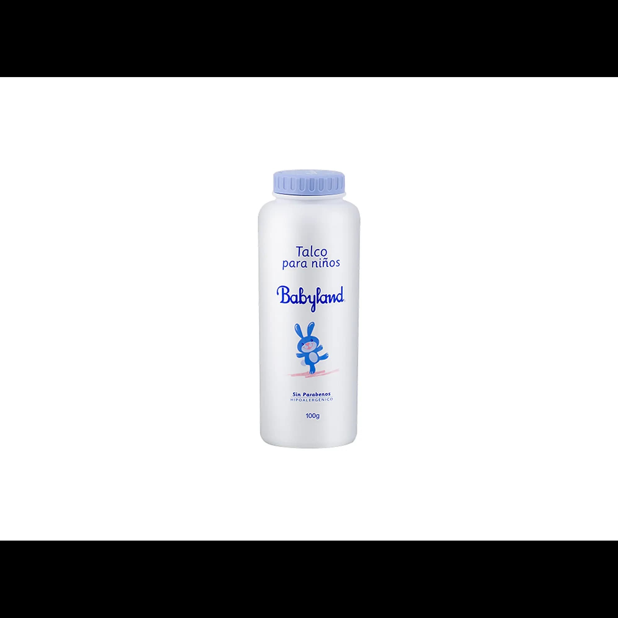 TALCO PARA NIÑOS BABYLAND HIPOALERGENICO 100GR