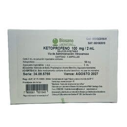 Ketoprofeno inyectable