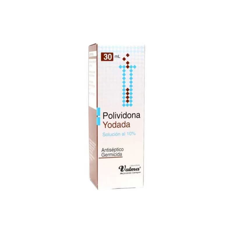 Polividona Yodada 10% sol.top. 30ml Valma