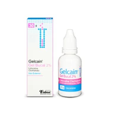 Gelcain 2% gel.buc 30g