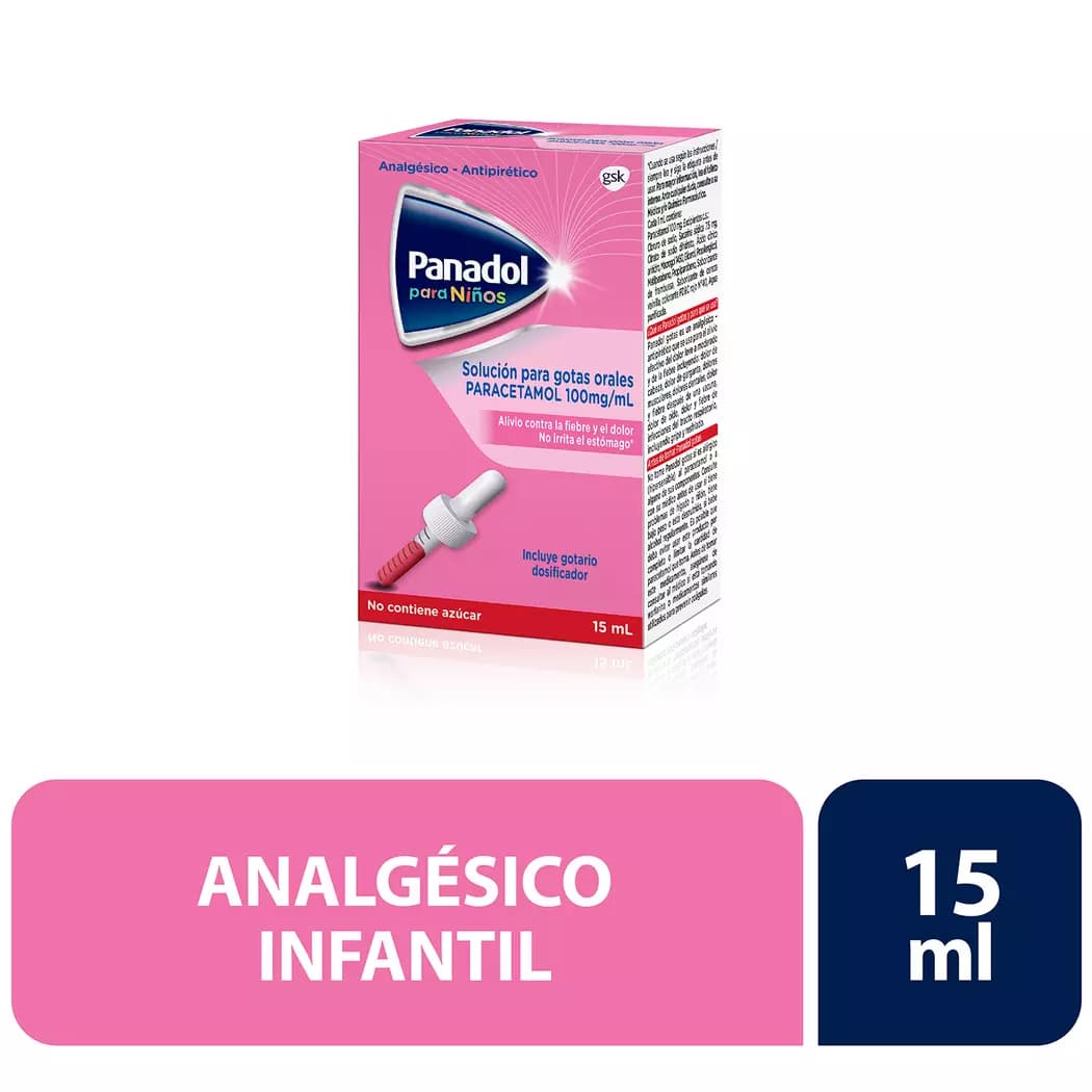 Panadol 100mg/ml sol.gta. 15ml